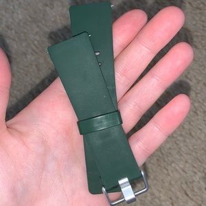 Olive green Fitbit Versa band
